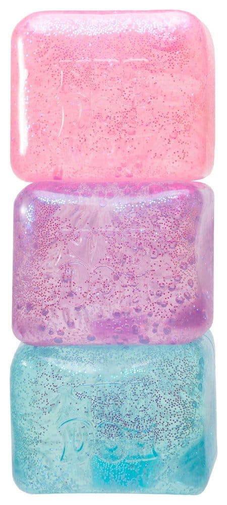 NeeDoh assortiment balle anti-stress Nice Cube Glitter & Glow 5 cm (12)