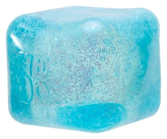 NeeDoh assortiment balle anti-stress Nice Cube Glitter & Glow 5 cm (12)