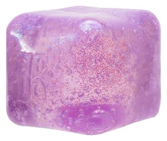 NeeDoh assortiment balle anti-stress Nice Cube Glitter & Glow 5 cm (12)