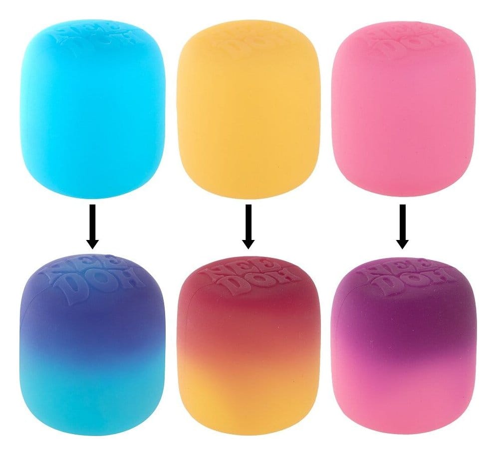 NeeDoh assortiment balle anti-stress Mello Mallo Color Change 6 cm (12)