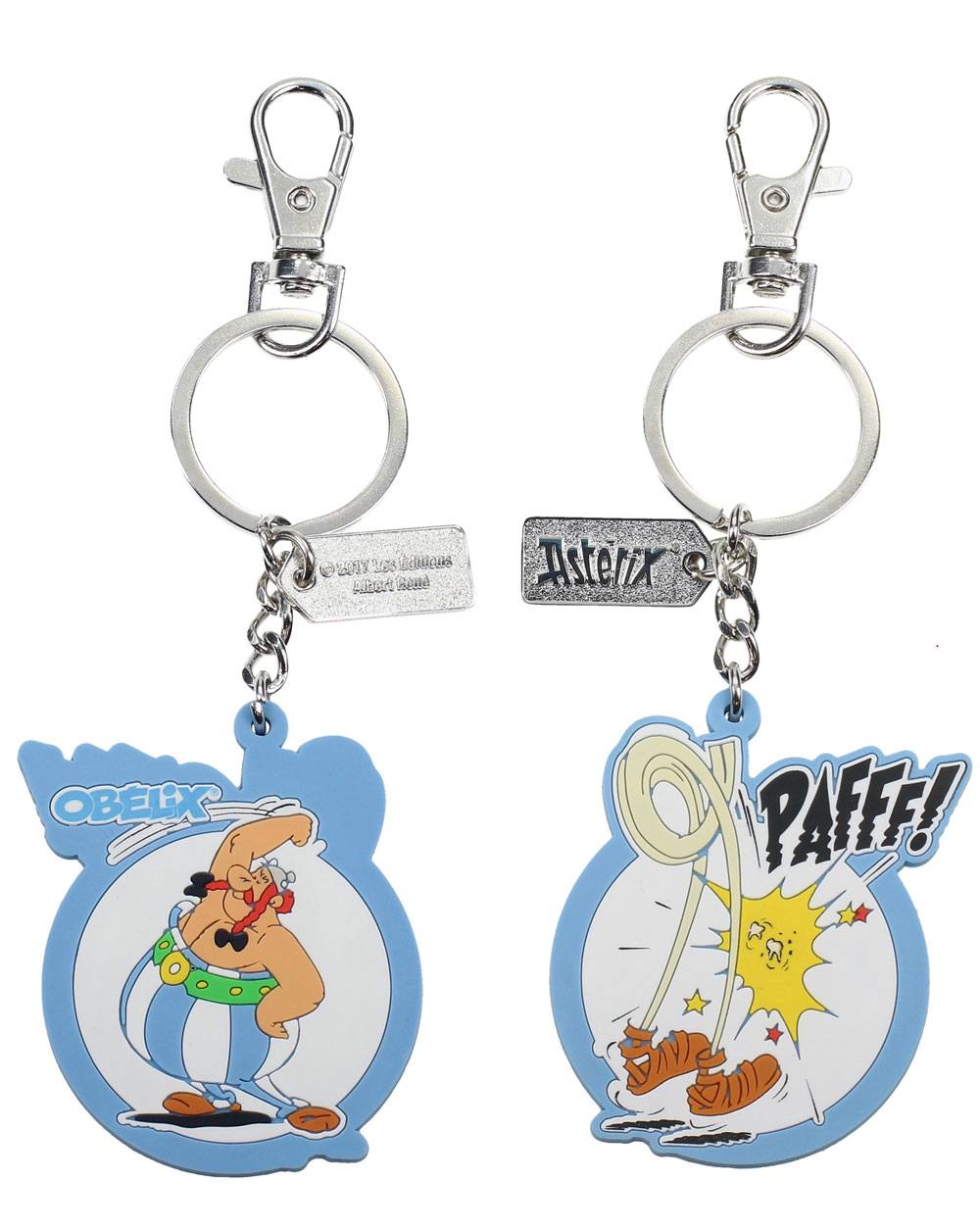Astérix porte-clés caoutchouc Obelix 7 cm
