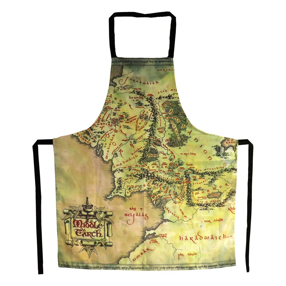 Le Seigneur des Anneaux Tablier The Middle Earth Map