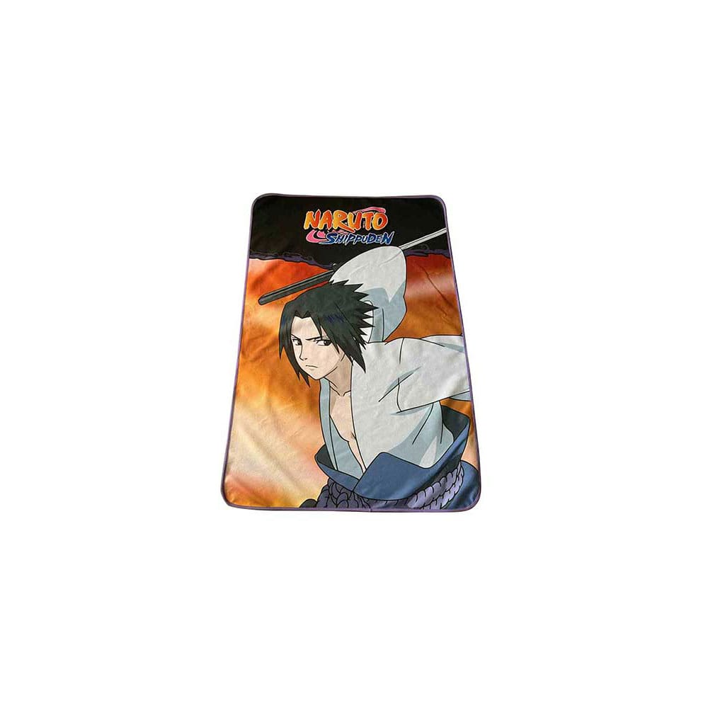 Naruto Shippuden couverture polaire Sasuke 100 x 150 cm