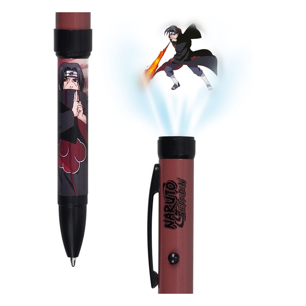 Naruto Shippuden stylo à bille projecteur Itachi