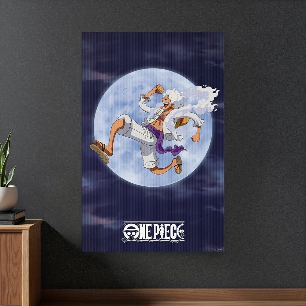 One Piece Poster 3D Monkey D. Luffy Gear 5 38 x 58 cm