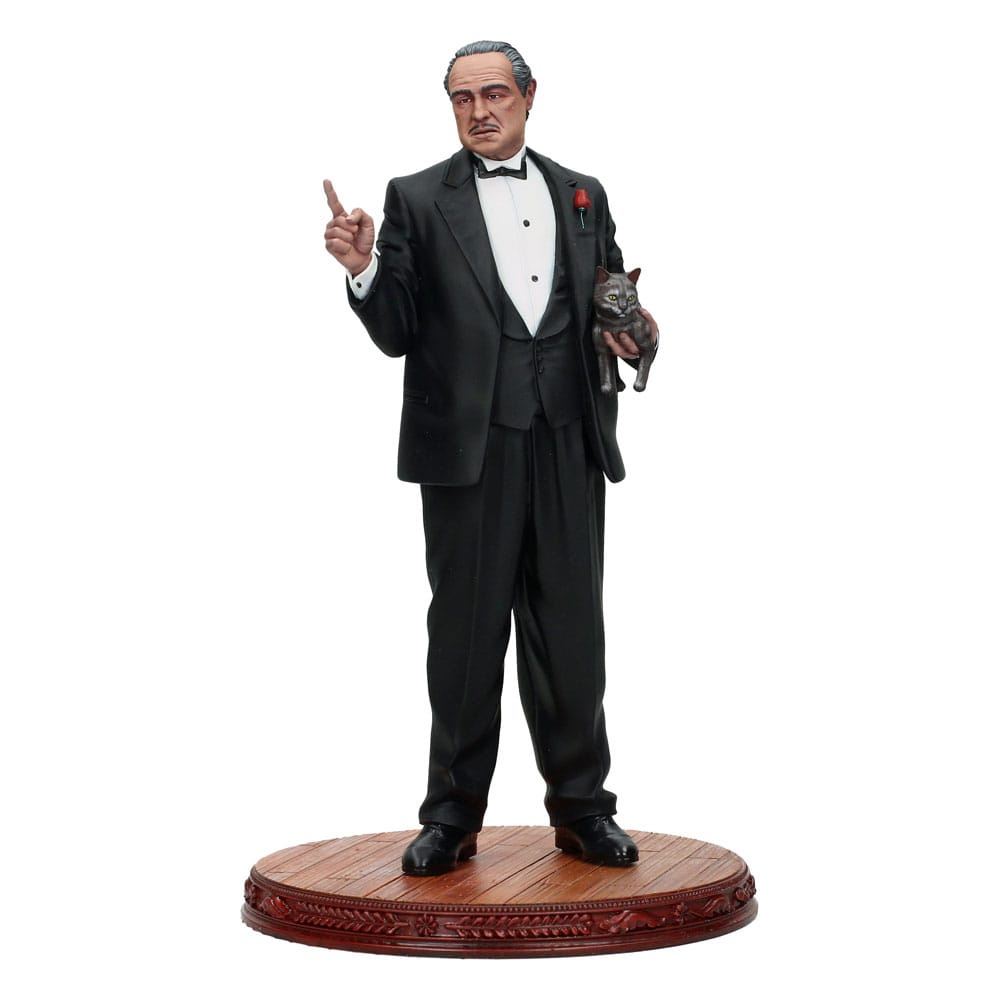 Le Parrain statuette PVC Movie Icons Don Vito Corleone The Offer 20 cm