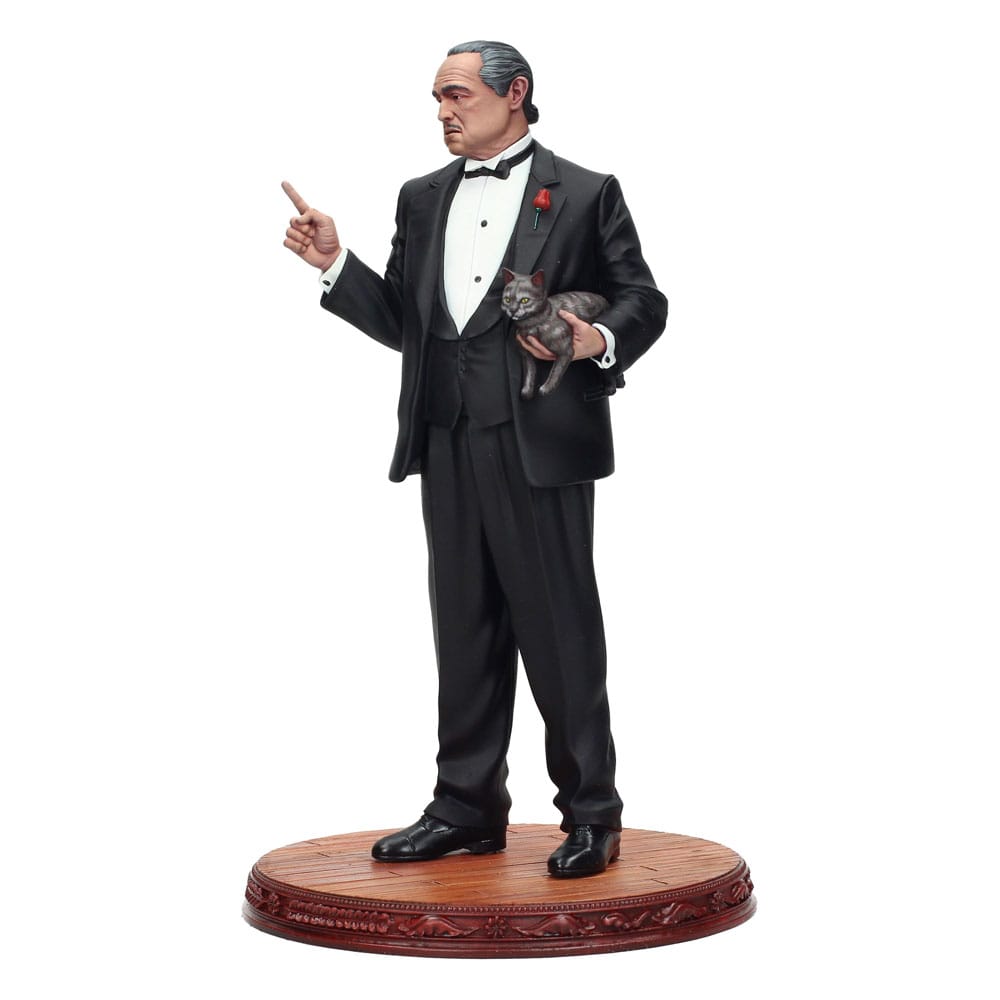 Le Parrain statuette PVC Movie Icons Don Vito Corleone The Offer 20 cm