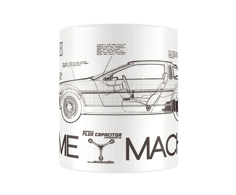 Retour vers le Futur mug Time Machine