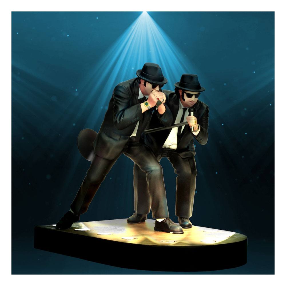 Blues Brothers statue PVC Jake & Elwood On Stage 17 cm