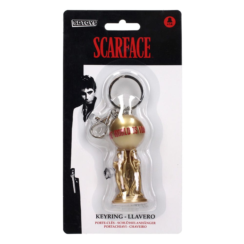 Scarface porte-clés The World is Yours 2 cm