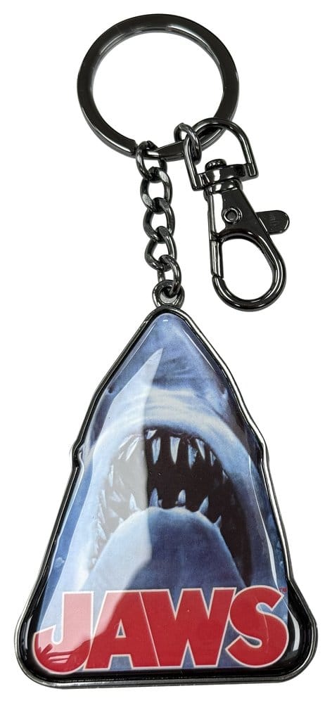 Les Dents de la mer porte-clés en métal Requin Logo 15 cm