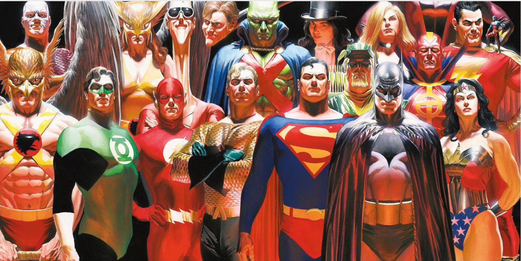 DC Comics Affiche en verre Justice League 60 x 30 cm
