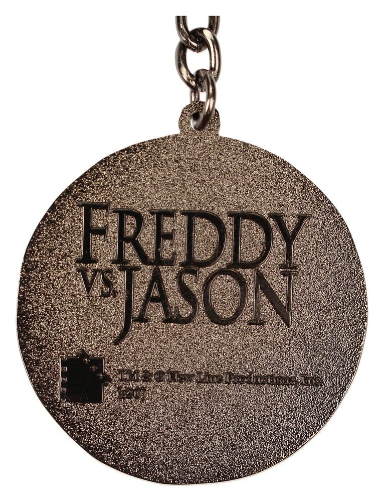 Freddy vs. Jason Porte-clés Lenticulaire 18 cm