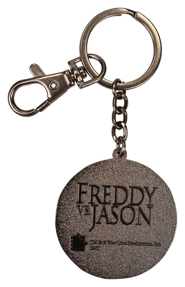 Freddy vs. Jason Porte-clés Lenticulaire 18 cm