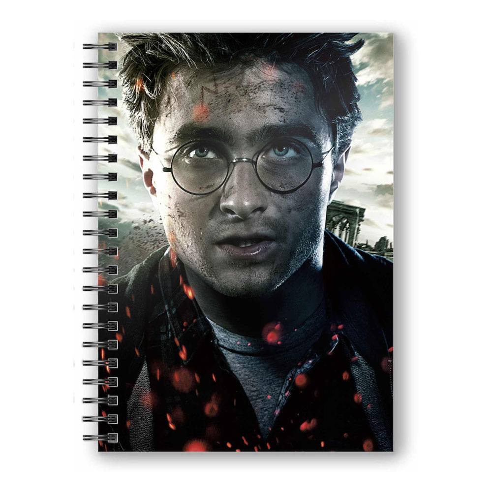 Harry Potter cahier effet 3D Harry Potter Face