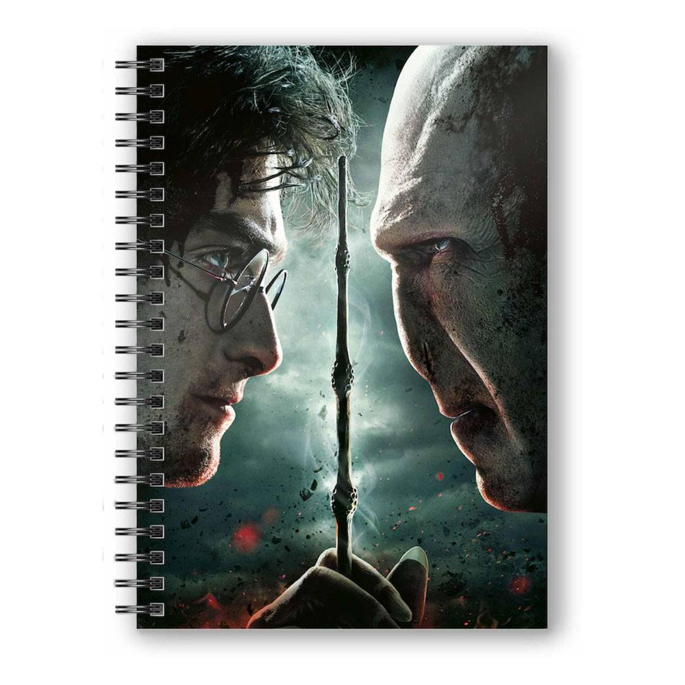 Harry Potter cahier effet 3D Harry Potter vs. Voldemort