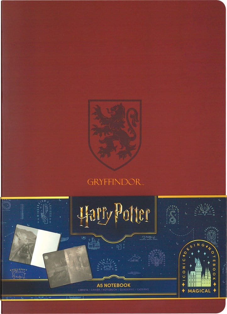 Harry Potter carnet couverture souple Gryffondor 21 cm