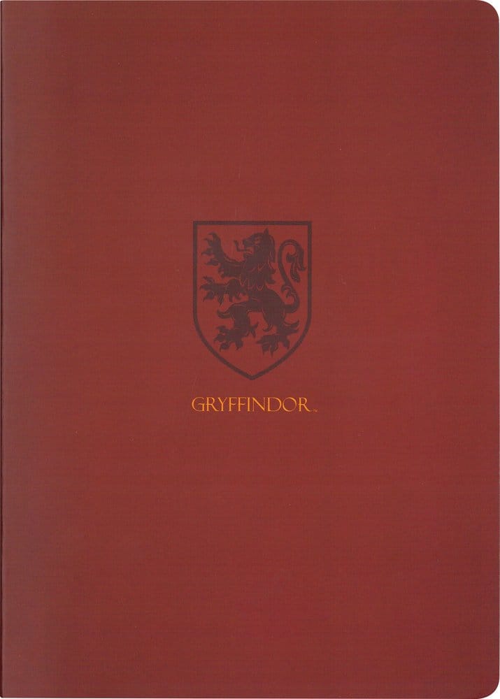 Harry Potter carnet couverture souple Gryffondor 21 cm