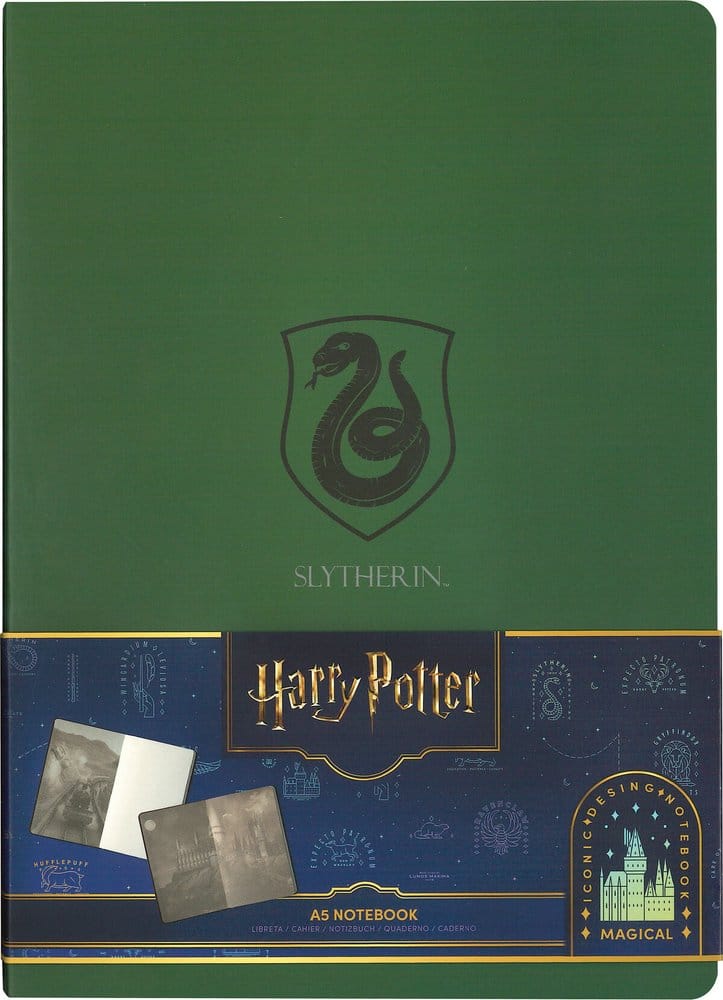 Harry Potter carnet couverture souple Serpentard 21 cm
