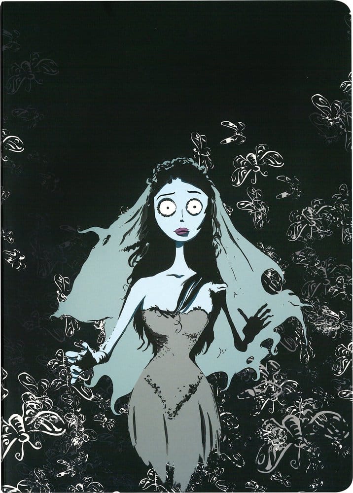 Corpse Bride carnet couverture souple Emily 21 cm