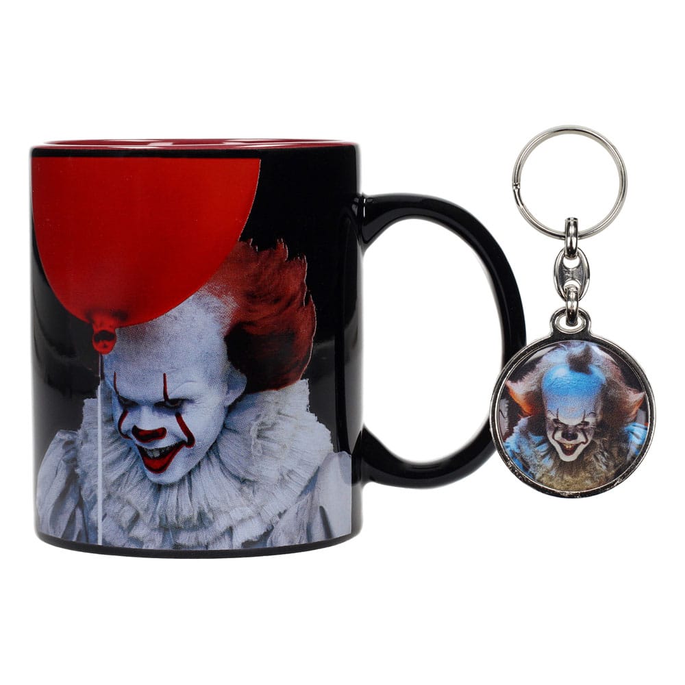 Ça pack mug avec porte-clés Grippe-Sou, le Clown dansant