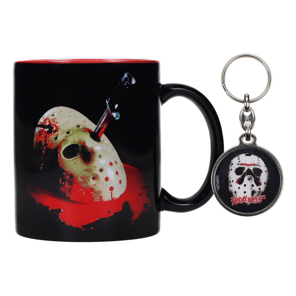 Vendredi 13 pack mug avec porte-clés Jason's Mask