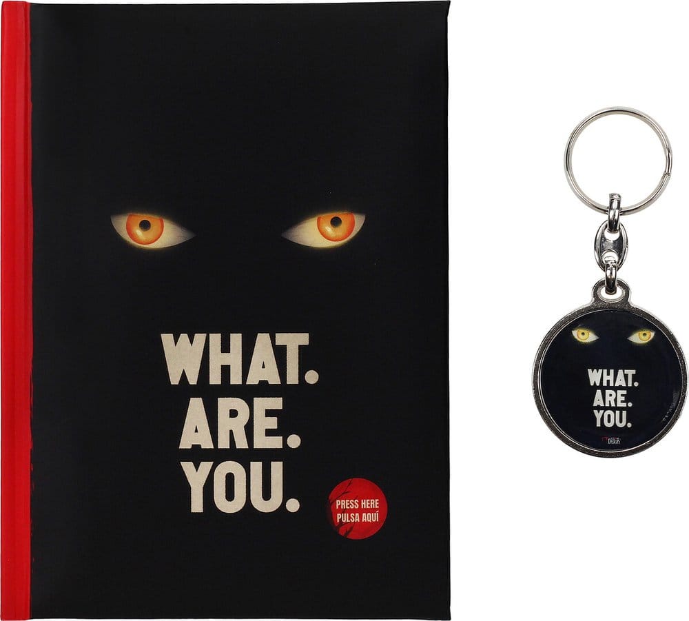 Ça: Welcome to Derry Carnet Lumineux & Porte-clés en Métal Coffret Cadeau 21 cm