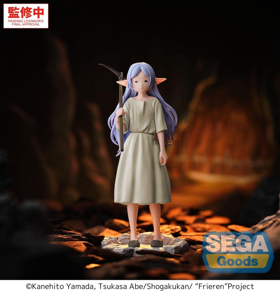 Frieren: Beyond Journey´s End High Premium figurine PVC Frieren - I Am Forced to Slave Away in the Mines for Three Centuries 18 cm