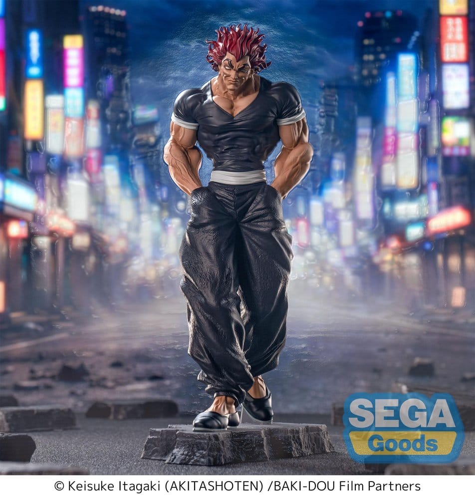 Baki-Dou Luminasta figurine PVC Yujiro Hanma 25 cm