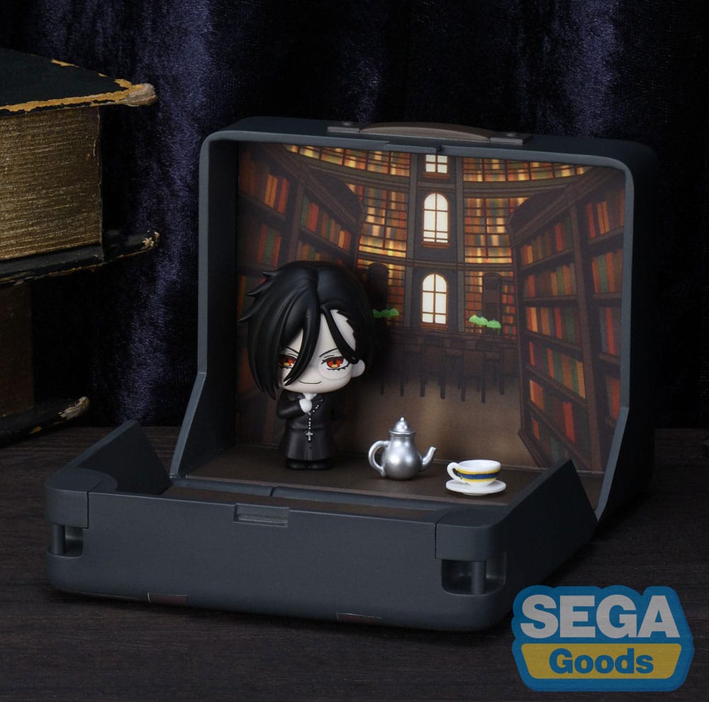 Black Butler: Boarding School Arc figures Petite World Memories Sebastian Michaelis (EX) 8 cm