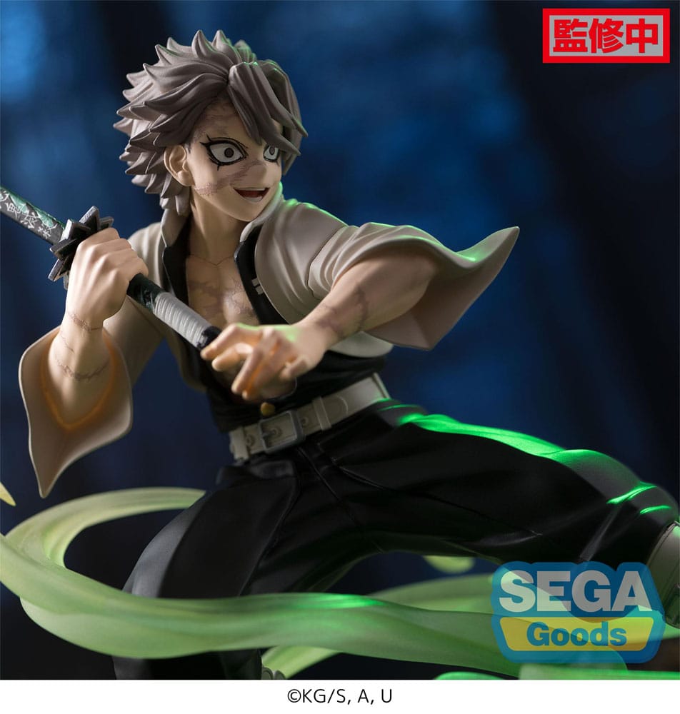 Demon Slayer: Kimetsu no Yaiba statuette PVC Xross Link Anime Sanemi Shinazugawa Hashira Training Arc 12 cm