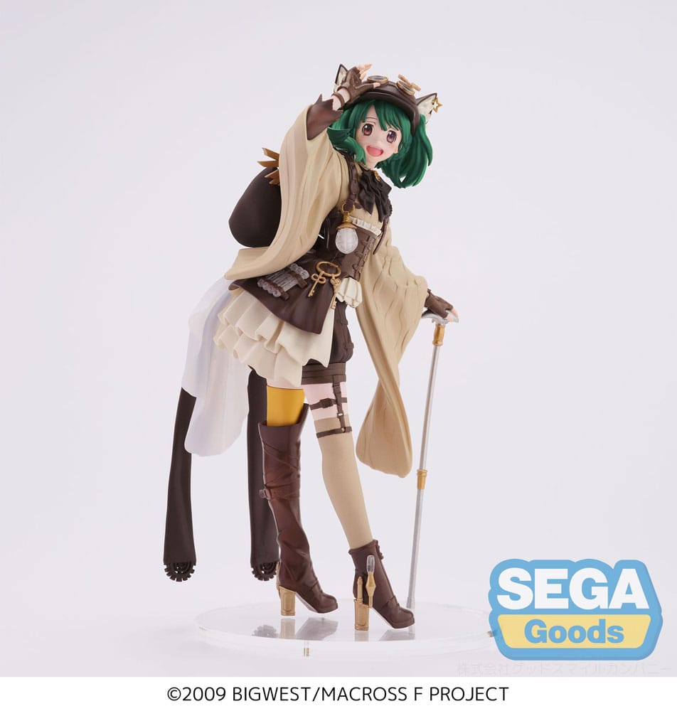 Macross Frontier Series statuette FIGURIZMa PVC Ranka Lee Oshare Macross Revolution Ver. 17 cm