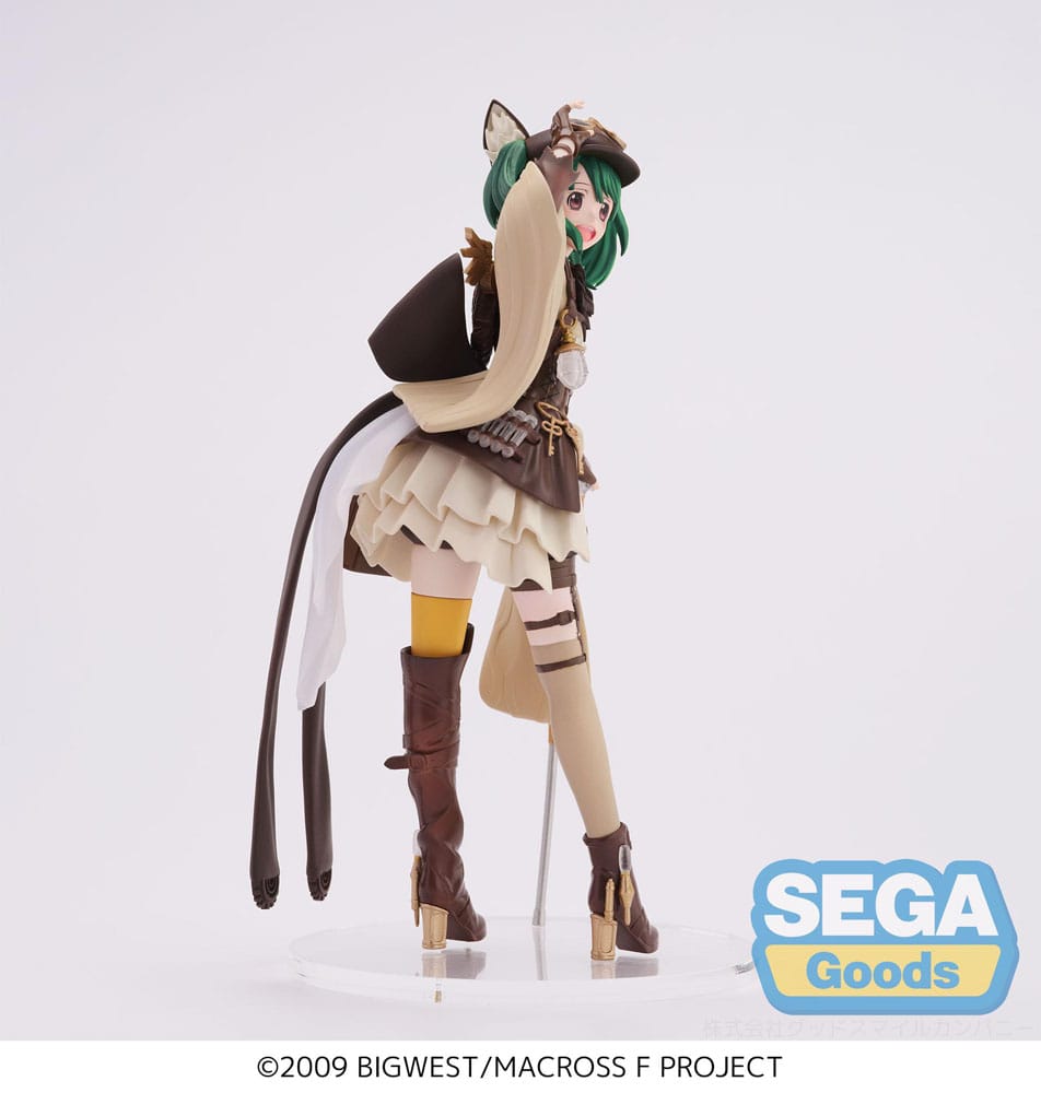 Macross Frontier Series statuette FIGURIZMa PVC Ranka Lee Oshare Macross Revolution Ver. 17 cm