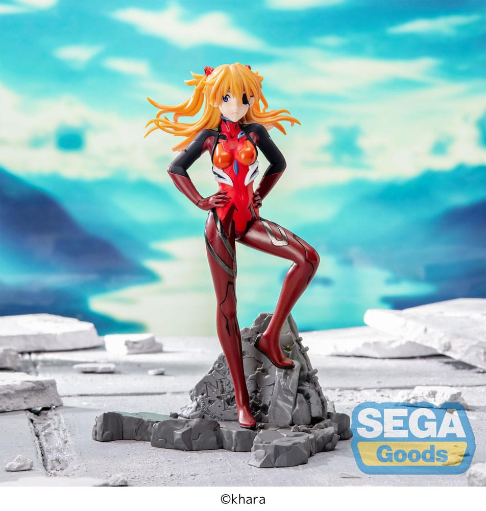Evangelion: 3.0+1.0 Thrice Upon a Time statuette Luminasta PVC Asuka Shikinami Langley Vignetteum 30th Anniversary Ver. 23 cm