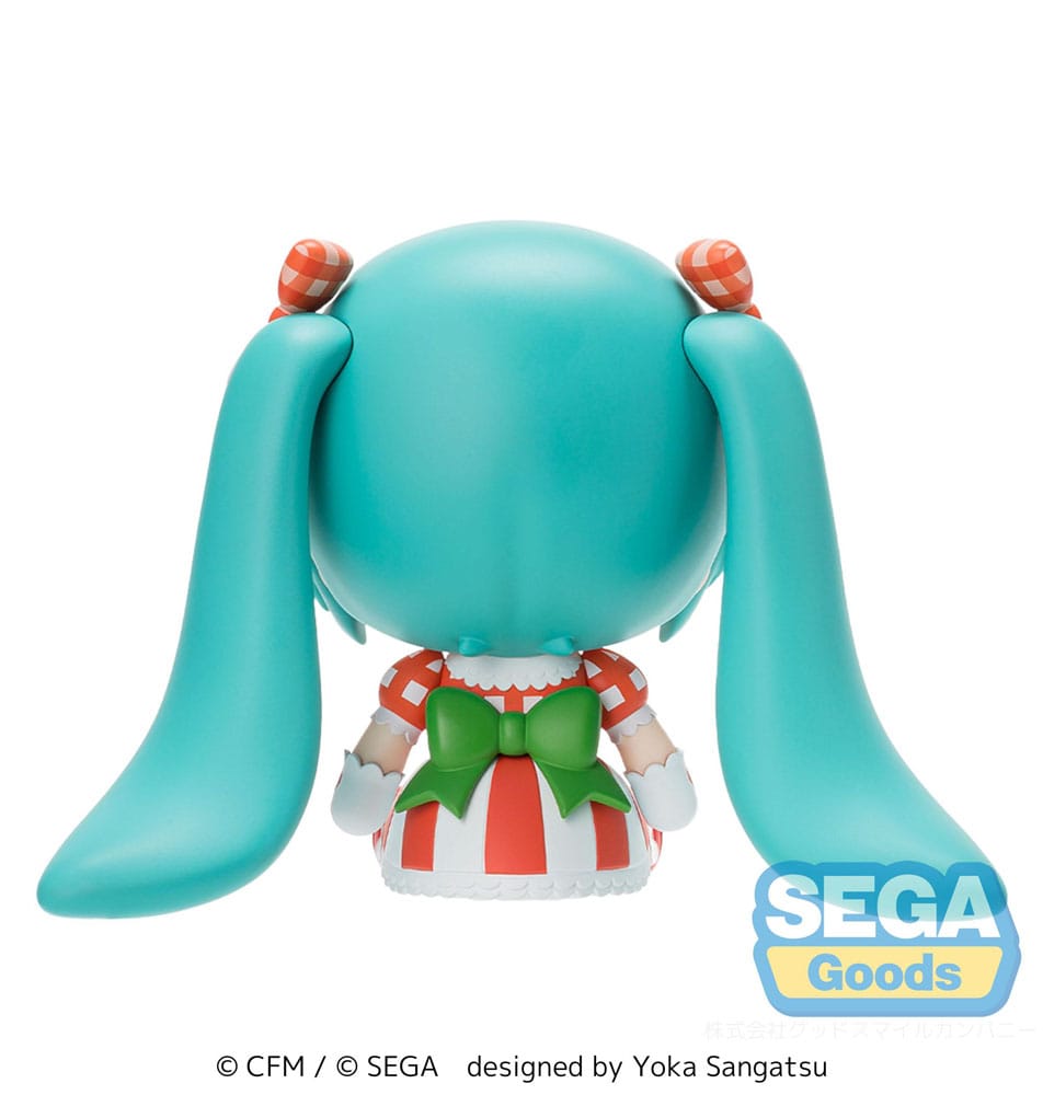 Character Vocal Series 01: Hatsune Miku figurine Fuwa Petit Chibi Hatsune Miku x Love and Berry Dress Up and Dance! Lovely Strawberry 8 cm