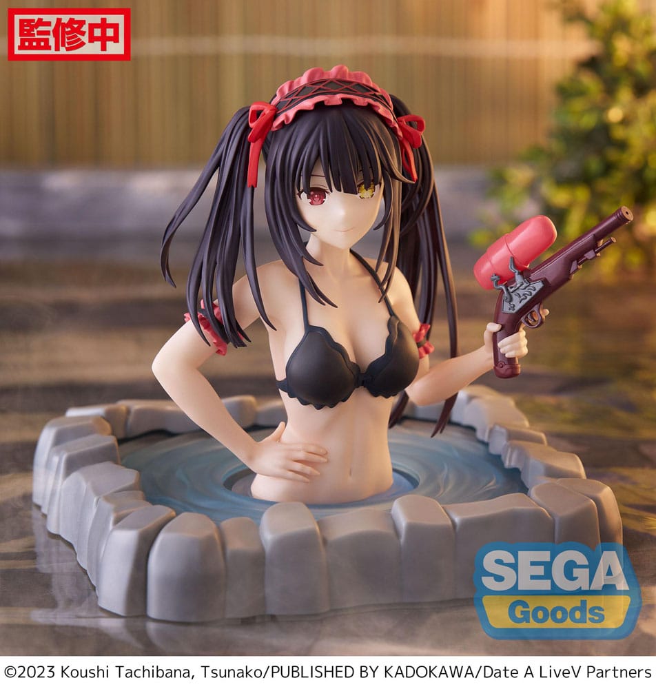 Date A Live V statuette PVC Thermae Utopia Kurumi Tokisaki 13 cm