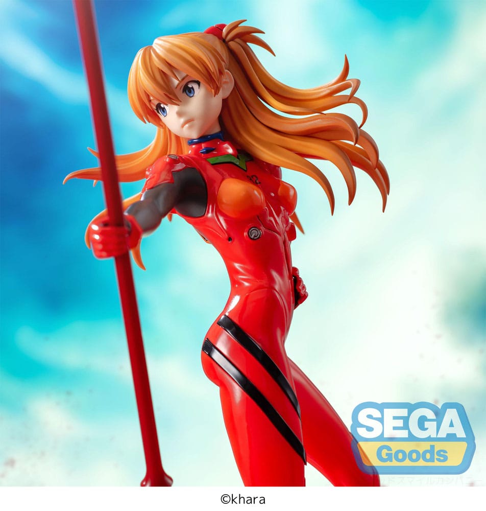 Evangelion: 3.0+1.0 Thrice Upon a Time statuette Luminasta PVC Asuka Shikinami Langley x Spear of Longinus 20 cm