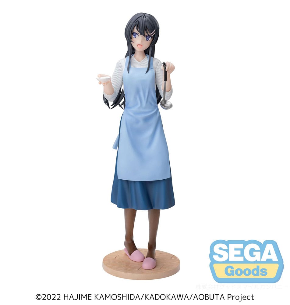 Rascal Does Not Dream of Bunny Girl Senpai statuette Luminasta PVC Mai Sakurajima Apron 14 cm