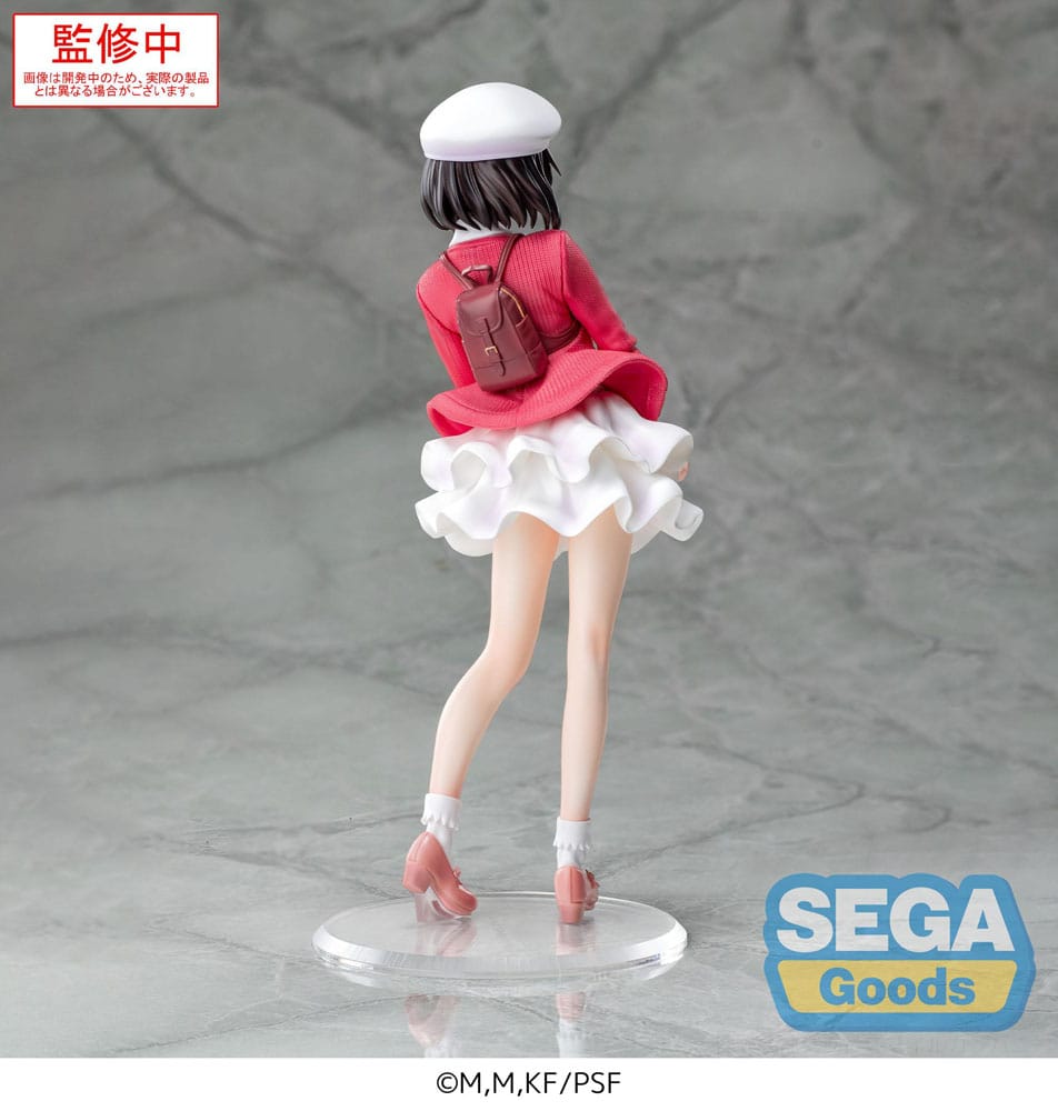 Saekano the Movie: finale statuette Luminasta PVC Megumi Kato Plain Clothes Ver. 22 cm
