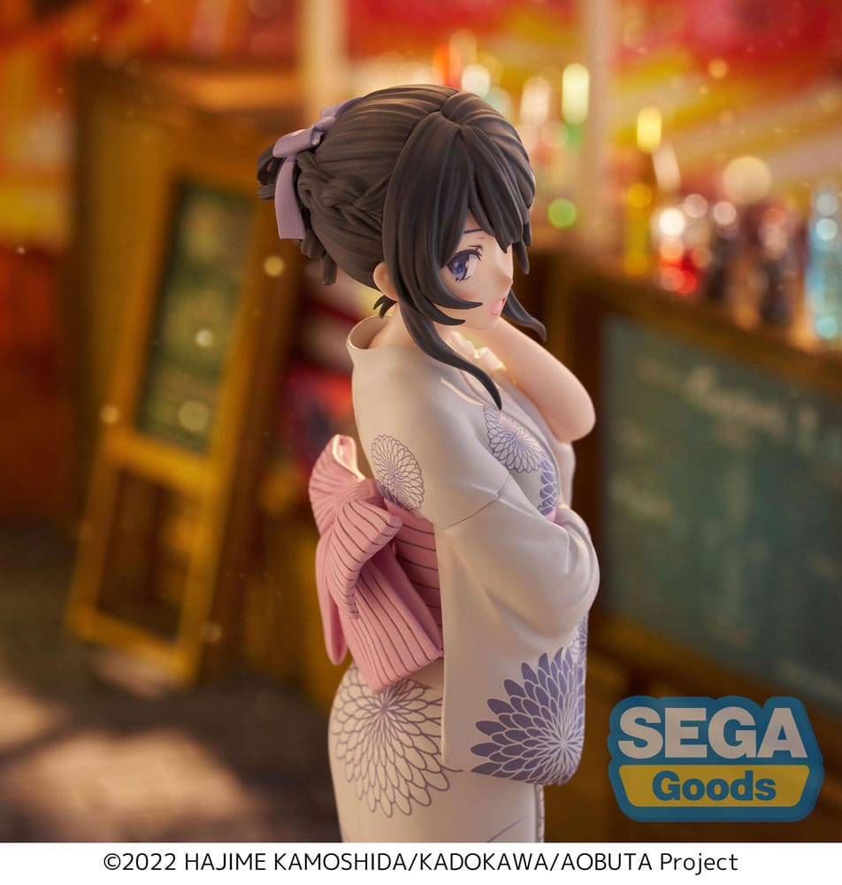 Rascal Does Not Dream of Bunny Girl Senpai statuette Luminasta PVC Mai Sakurajima Yukata 22 cm