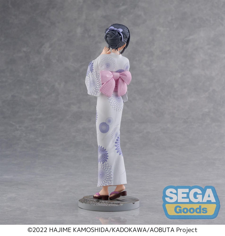 Rascal Does Not Dream of Bunny Girl Senpai statuette Luminasta PVC Mai Sakurajima Yukata 22 cm