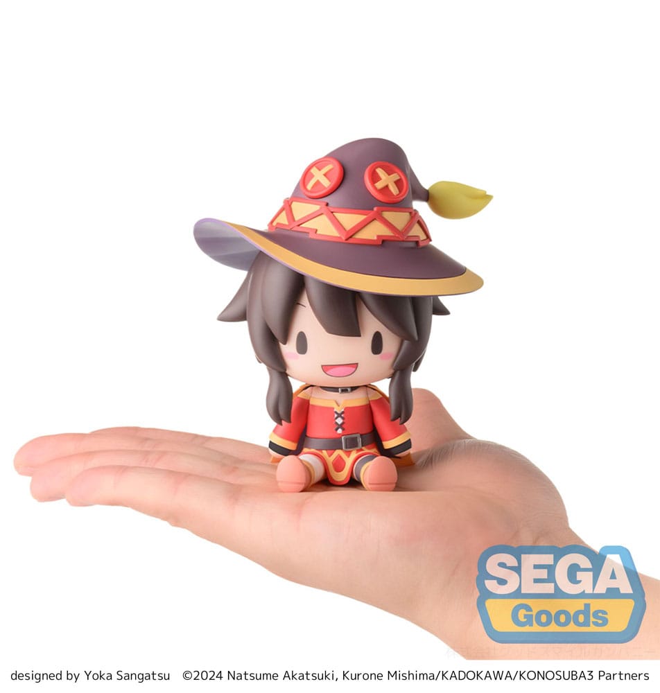 Konosuba God´s blessing on this wonderful world! 3 figurine Fuwa Petit Chibi Megumin 10 cm