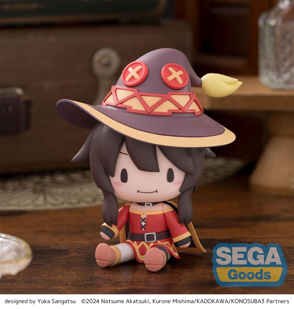 Konosuba God´s blessing on this wonderful world! 3 figurine Fuwa Petit Chibi Megumin 10 cm