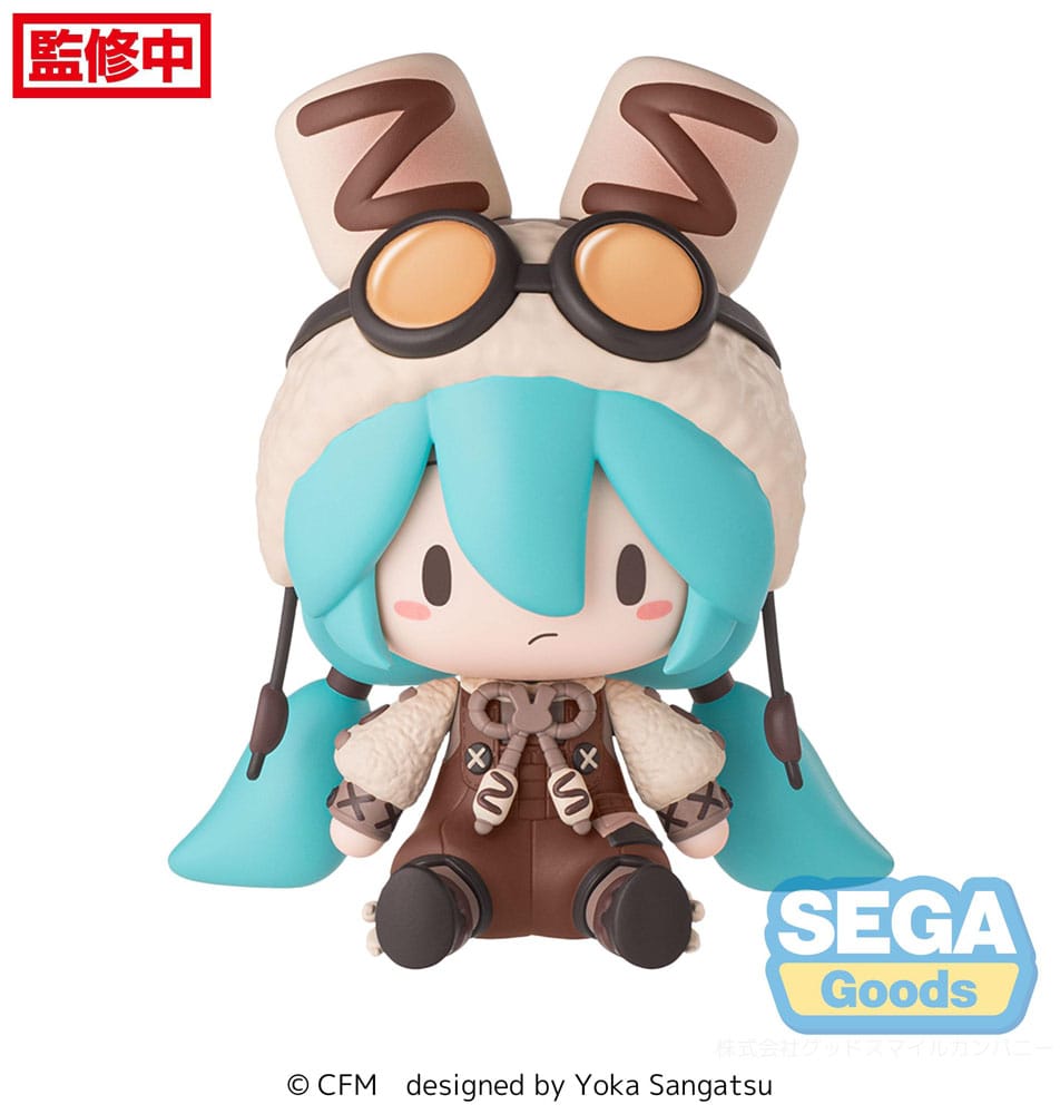 Character Vocal Series 01: Hatsune Miku figurine Fuwa Petit Chibi Hatsune Miku Marshmallow Hot Cocoa 10 cm