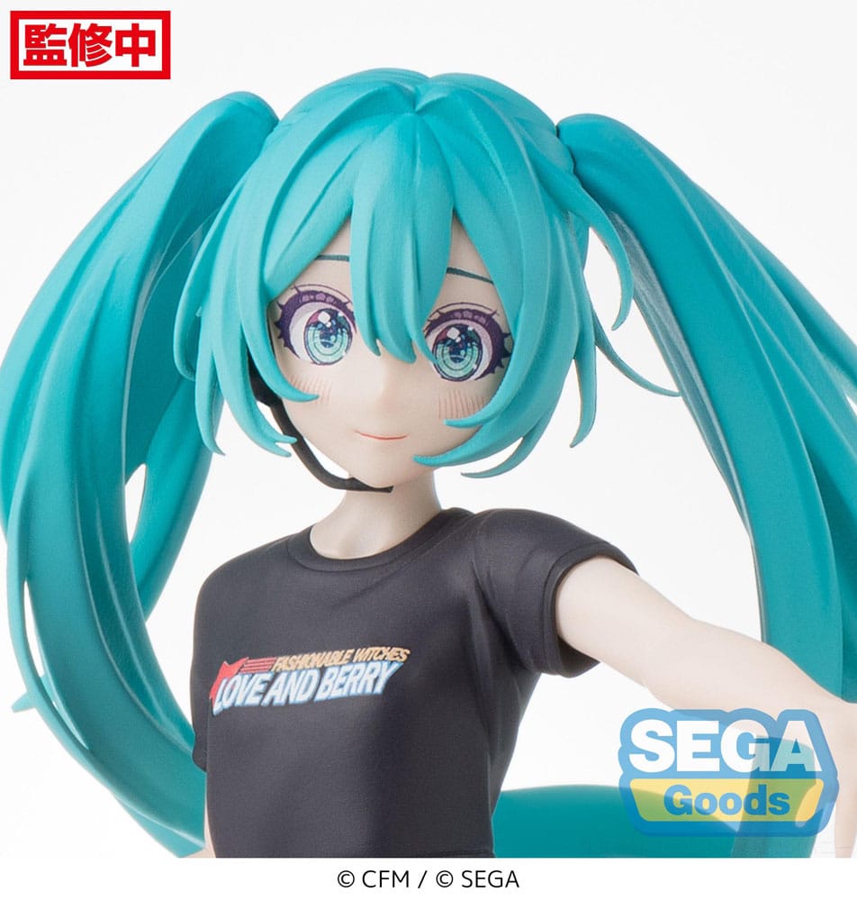 Hatsune Miku x Love and Berry Dress Up and Dance! statuette PVC Desktop x Decorate Collections Hatsune Miku Berry Costume Ver. 17 cm