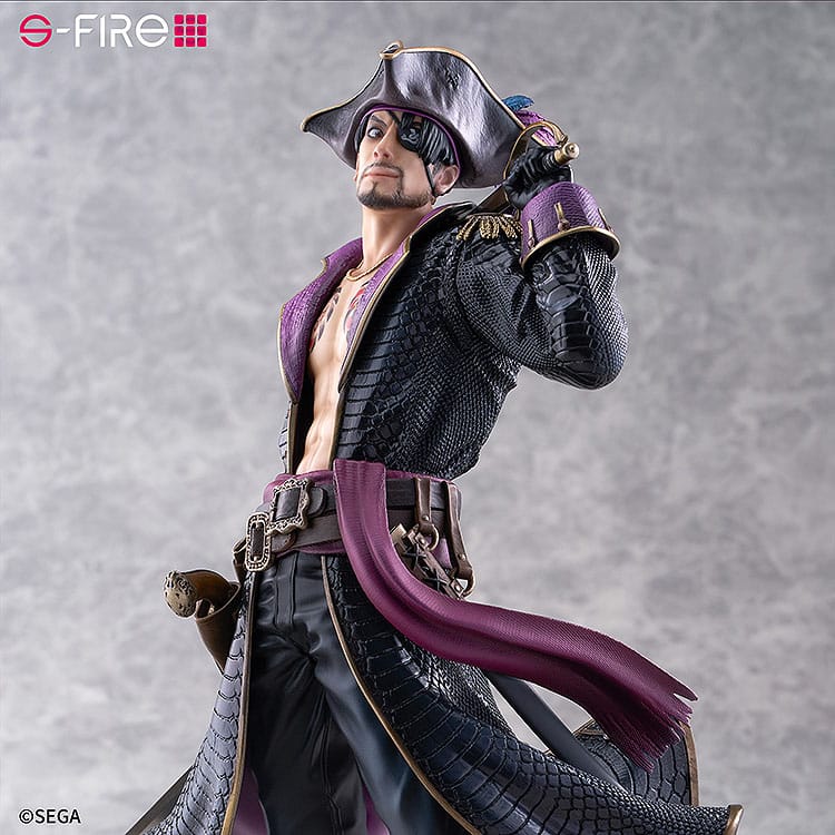 Like a Dragon: Pirate Yakuza in Hawaii statuette S-Fire PVC 1/7 Captain Majima (Goro Majima) 26 cm