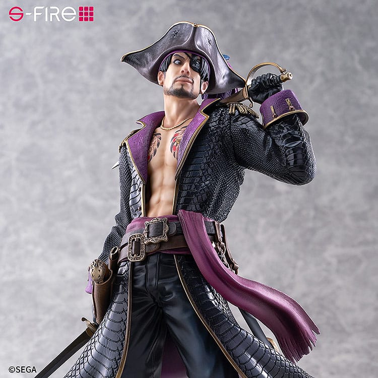 Like a Dragon: Pirate Yakuza in Hawaii statuette S-Fire PVC 1/7 Captain Majima (Goro Majima) 26 cm