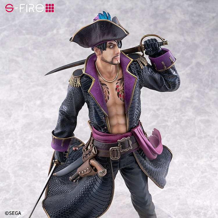 Like a Dragon: Pirate Yakuza in Hawaii statuette S-Fire PVC 1/7 Captain Majima (Goro Majima) 26 cm