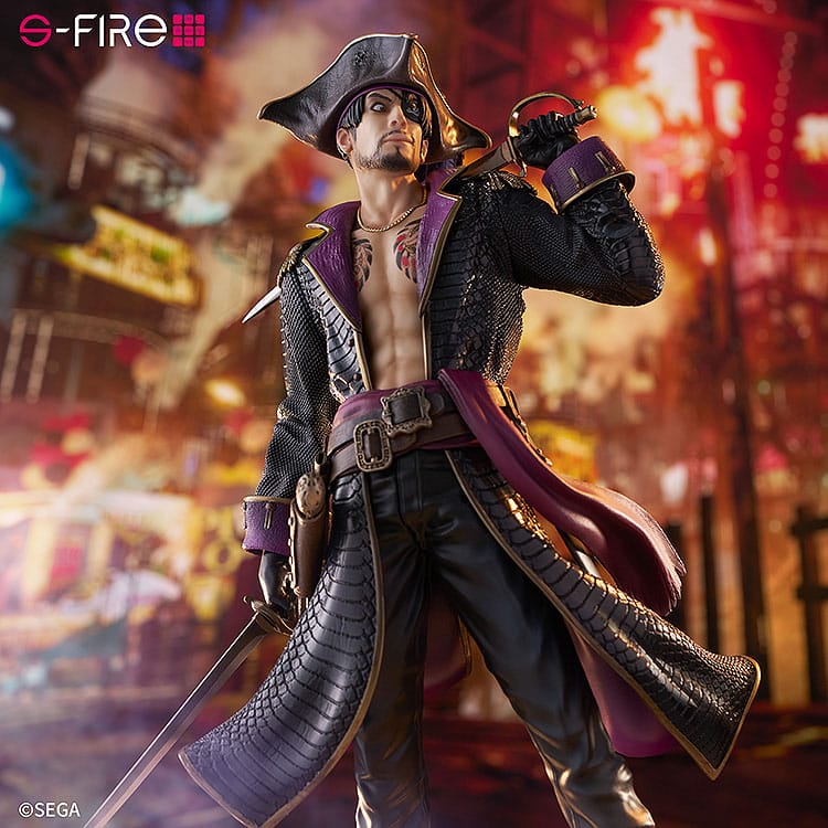 Like a Dragon: Pirate Yakuza in Hawaii statuette S-Fire PVC 1/7 Captain Majima (Goro Majima) 26 cm