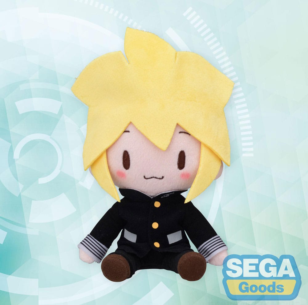 Character Vocal Series 02: Kagamine Rin/Len peluche Fuwa Petit Mini Kagamine Len Uniform Ver. (EX) 16 cm
